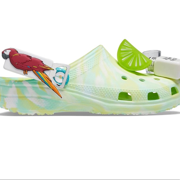 CROCS Shoes Crocs Unisex Classic Margaritaville Clog With 3 Jibbitz Per Foot Bottle Opener
